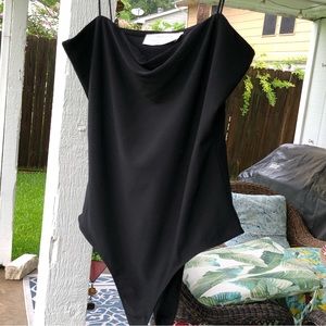 American threads Black bodysuit Small/Medium